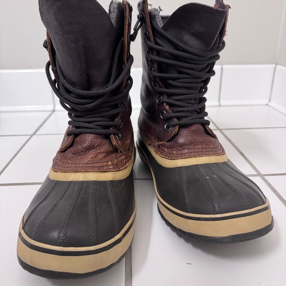 Sorel Men’s WaterProof Premium Boots Tobacco Brown US Size 8 main image 4